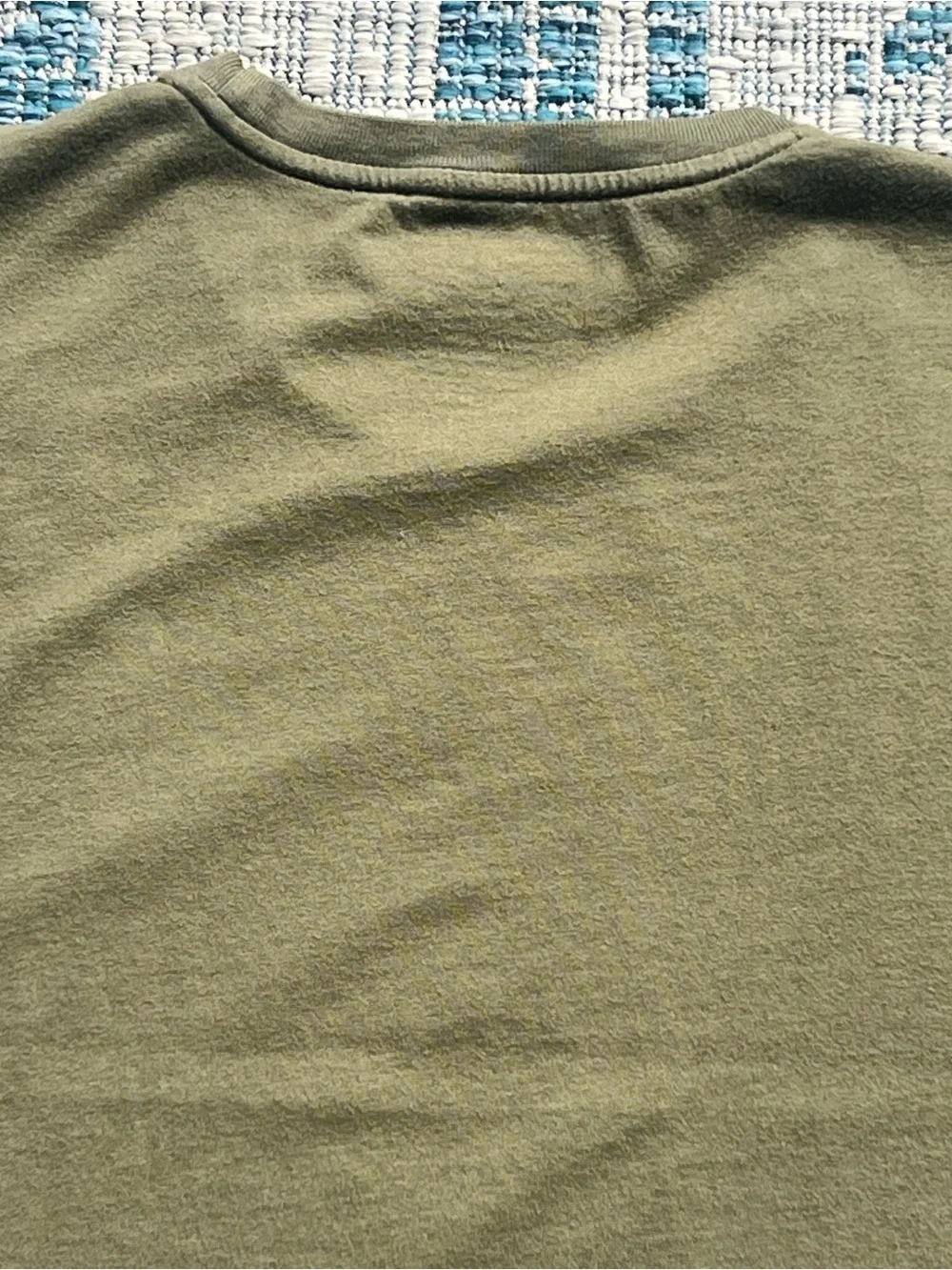 Men's Polo Ralph Lauren Tee | Olive Green Cotton Short Sleeve Shirt | Sz M
